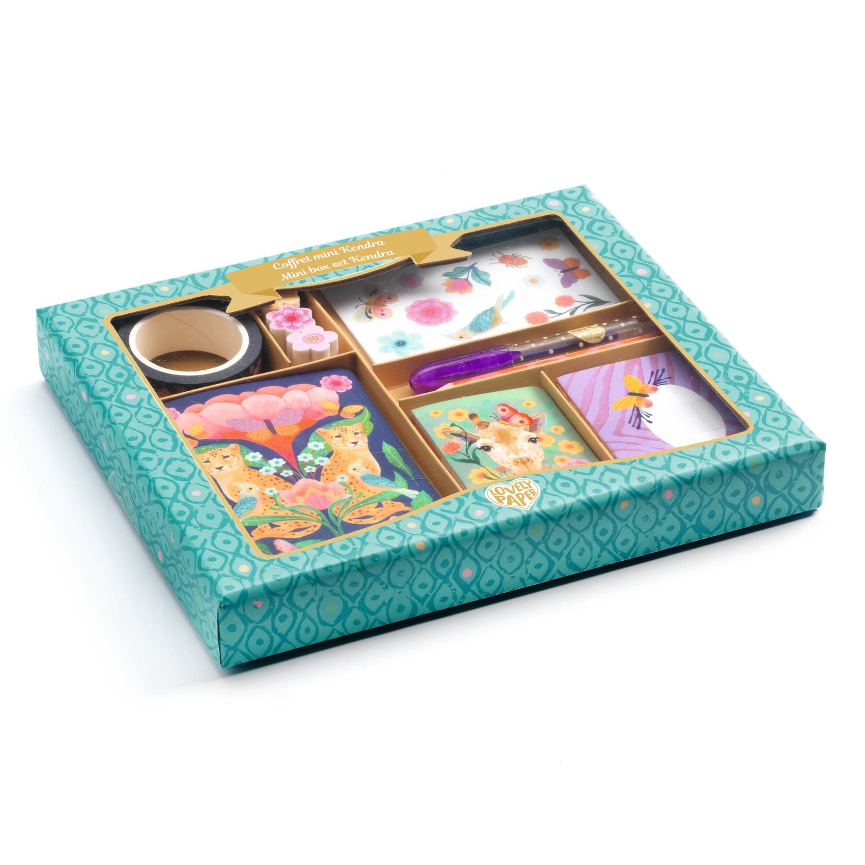 Djeco Lovely Paper Kendra Children's Mini Stationery Set