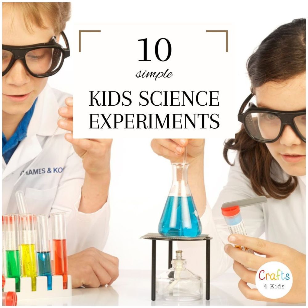 Simple Kids Science Experiments - Crafts4Kids