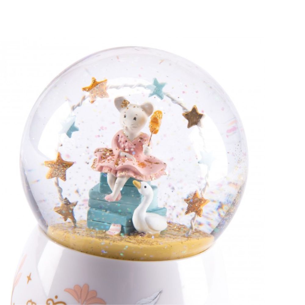 Moulin Roty - La Petite Ecole De Danse Musical Snow Globe