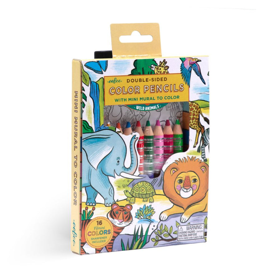 Eeboo Wild Animals Biggie Mini Mural To Colour