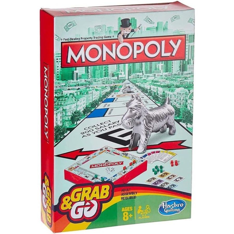 Monopoly Grab & Go - Perfect Travel Game