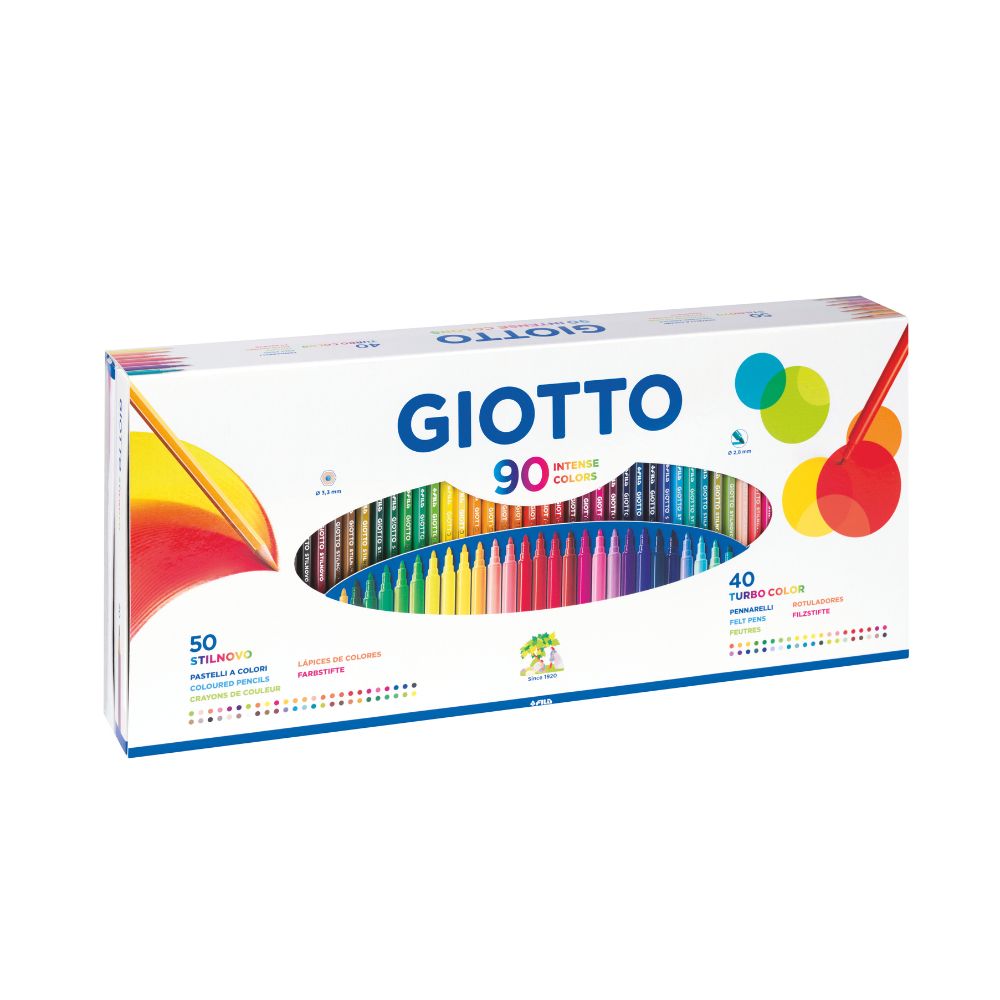 Giotto Stilnovo 90pc Pencil and Pen Set