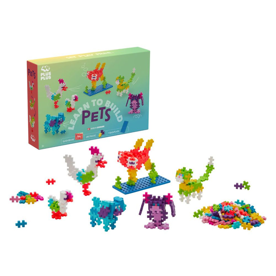 Plus Plus - Learn to Build - Pets