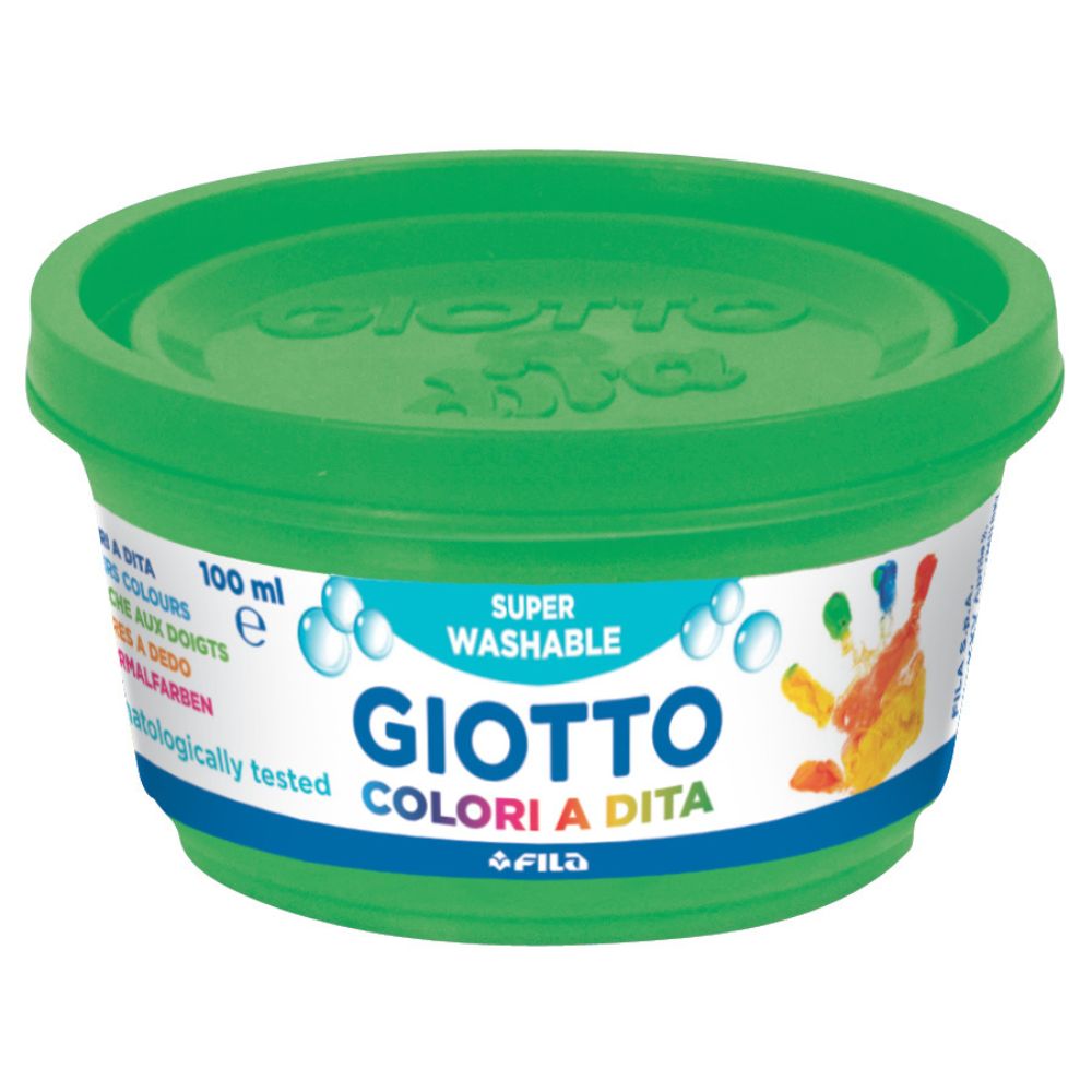 Giotto Finger Paint 6 x 100ml Set