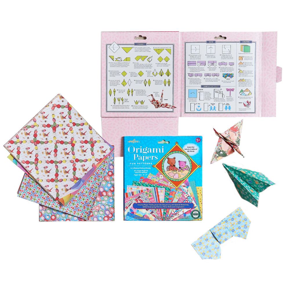 eeBoo Fun Patterns Origami Papers