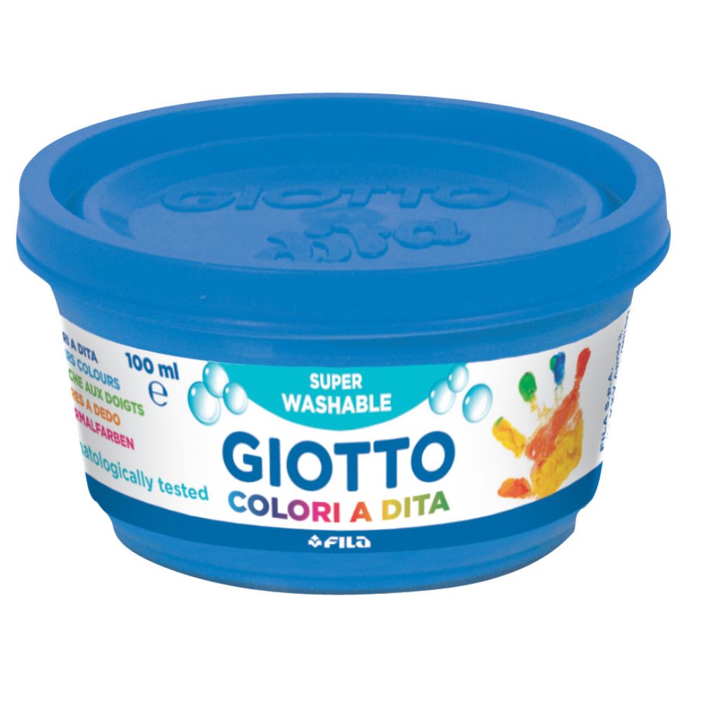 Giotto Finger Paint 6 x 100ml Set