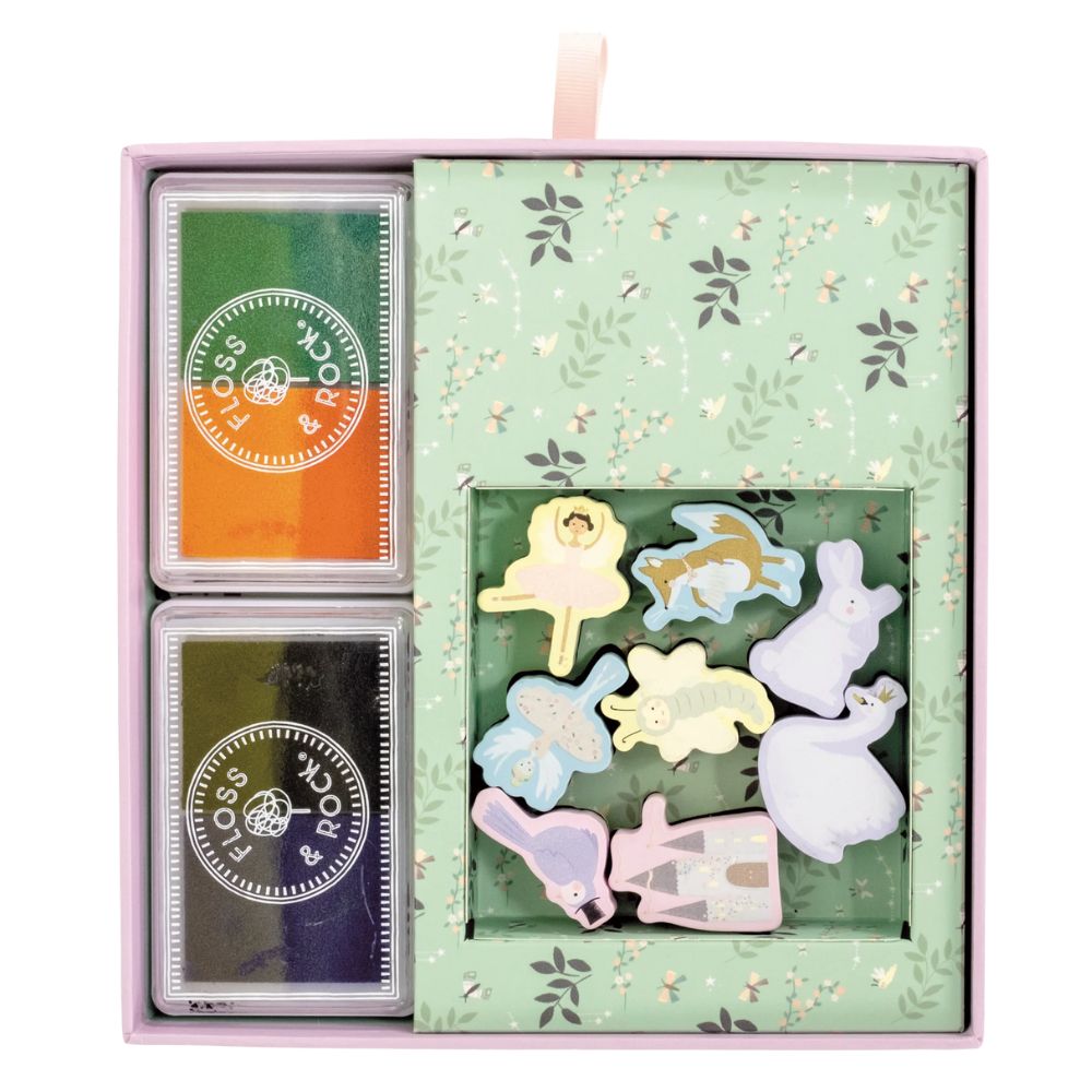 Floss and Rock Stamper Set - Enchanted