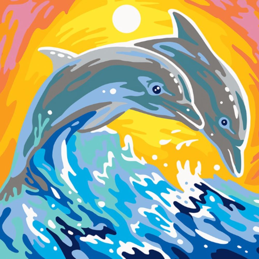 Dolphin painting popular