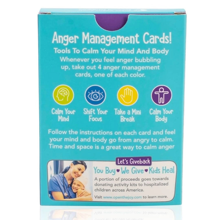 Open The Joy Anger Management Cards