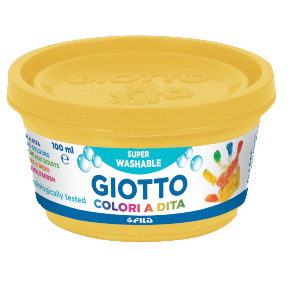 Giotto Finger Paint 6 x 100ml Set