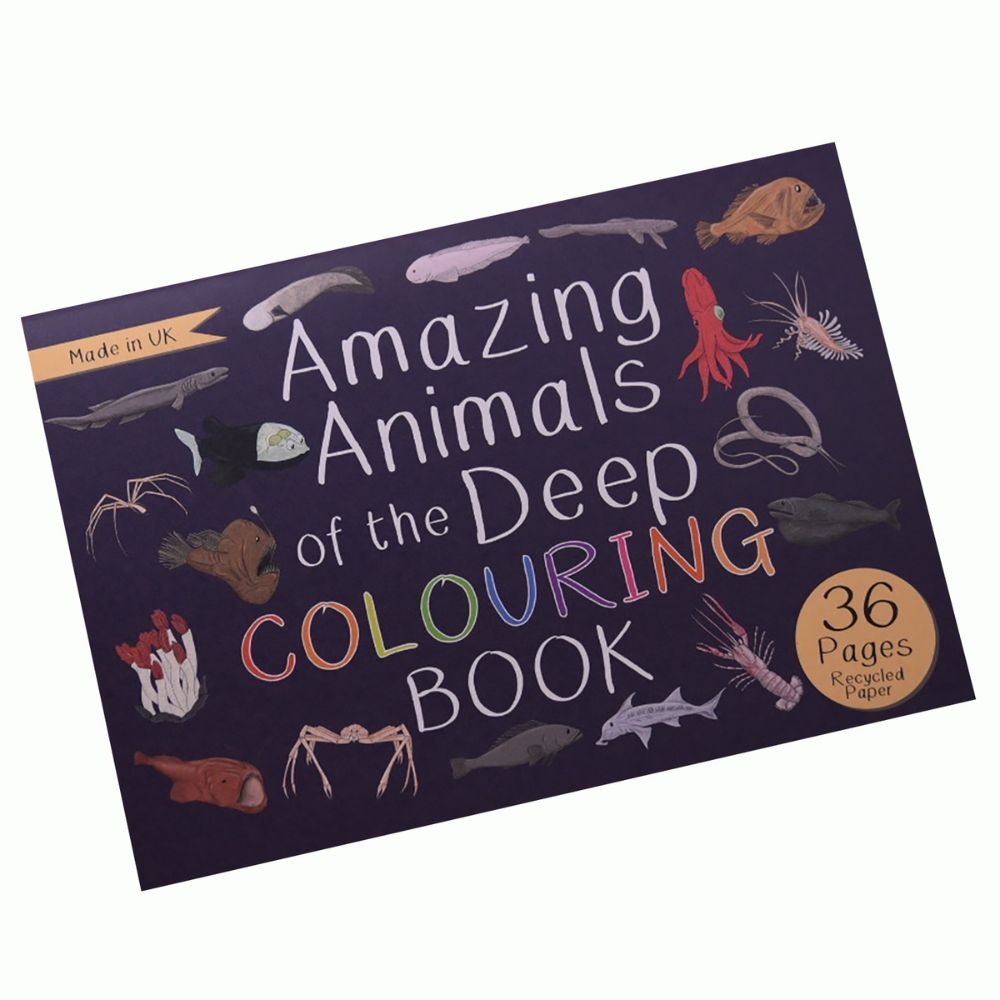 Amazing Animals of the Deep Colouring Book