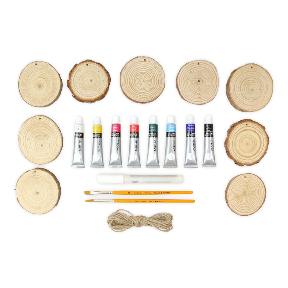 Daler Simply Wood Painting Creative Set