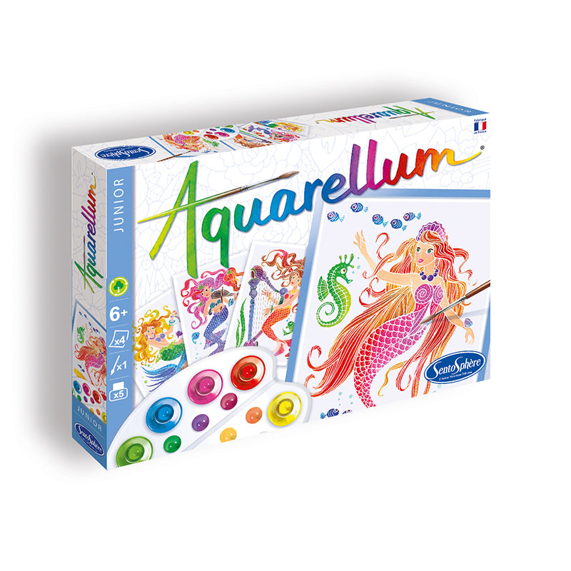 Aquarellum Junior Mermaids Painting Set for Kids