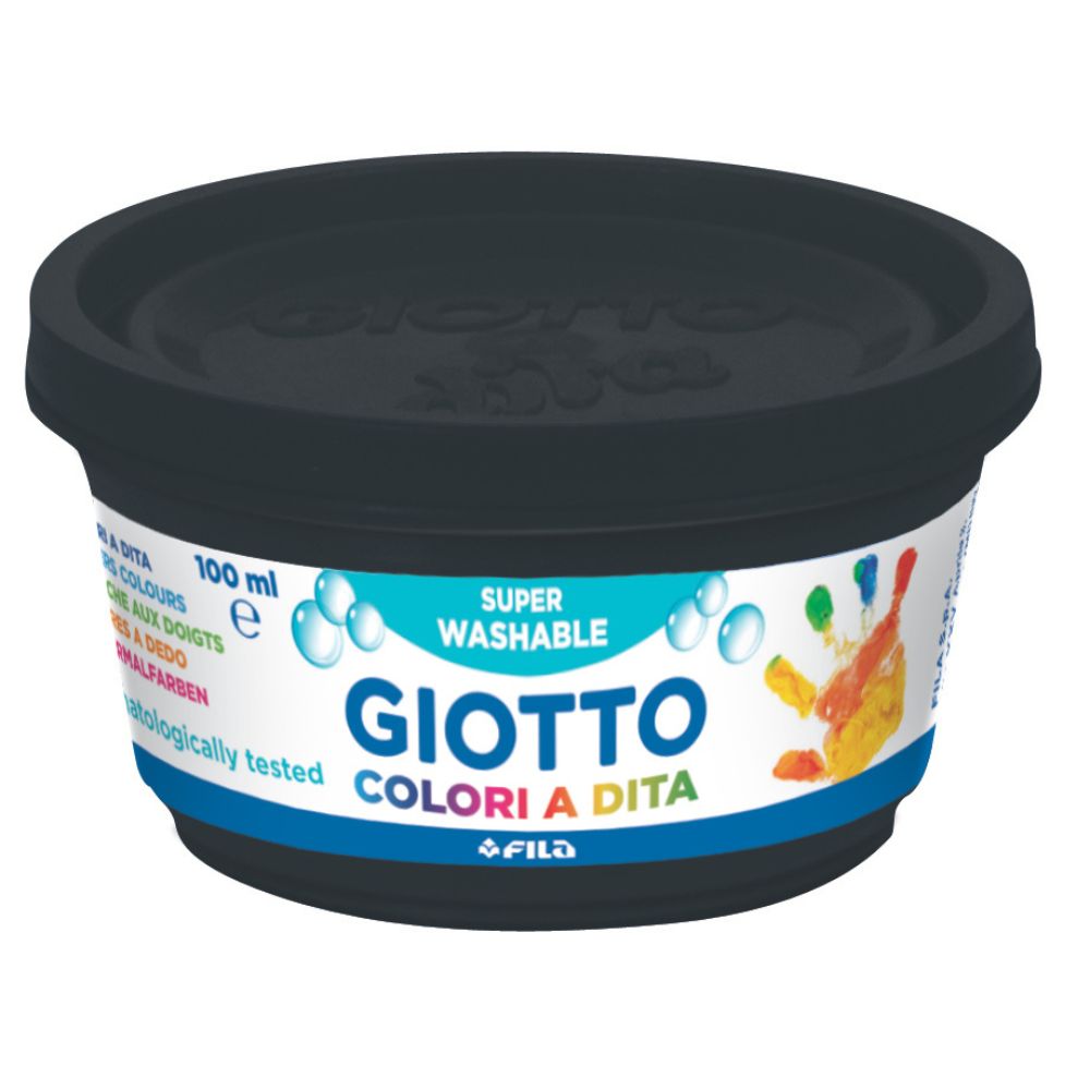 Giotto Finger Paint 6 x 100ml Set