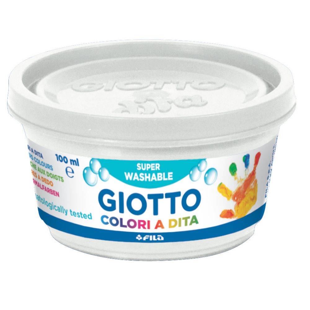 Giotto Finger Paint 6 x 100ml Set