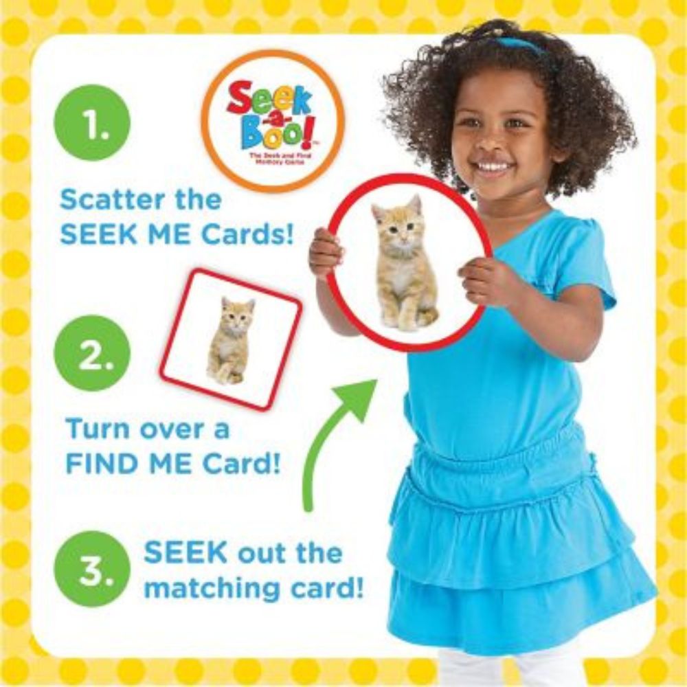 Seek a Boo! Seek-and-Find Toddler Memory Game