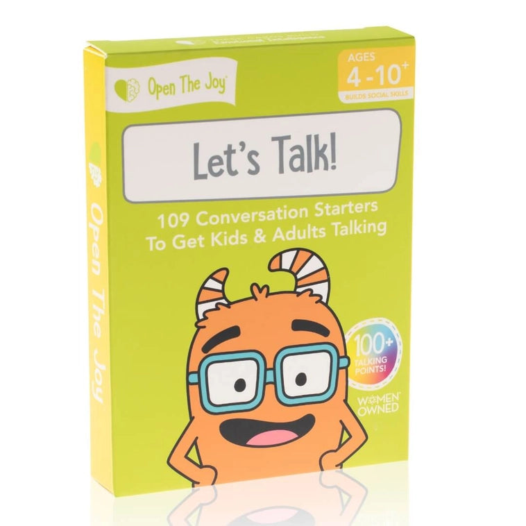 Open The Joy Let's Talk: Conversation Cards