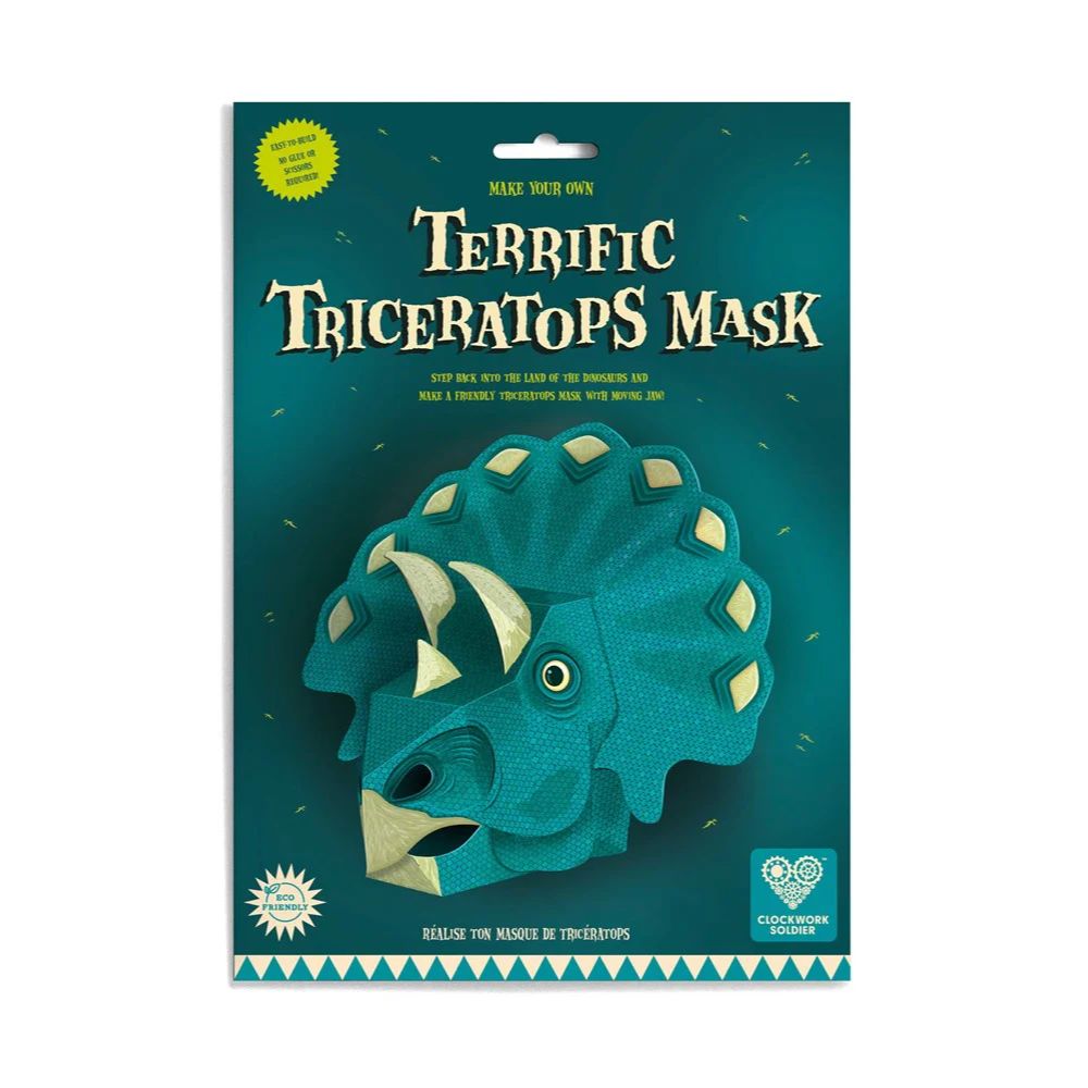 clockwork soldier triceratops mask