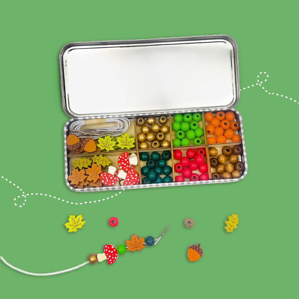 Cotton Twist Forest Bracelet Beading Kit