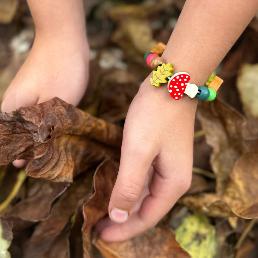 Cotton Twist Forest Bracelet Beading Kit