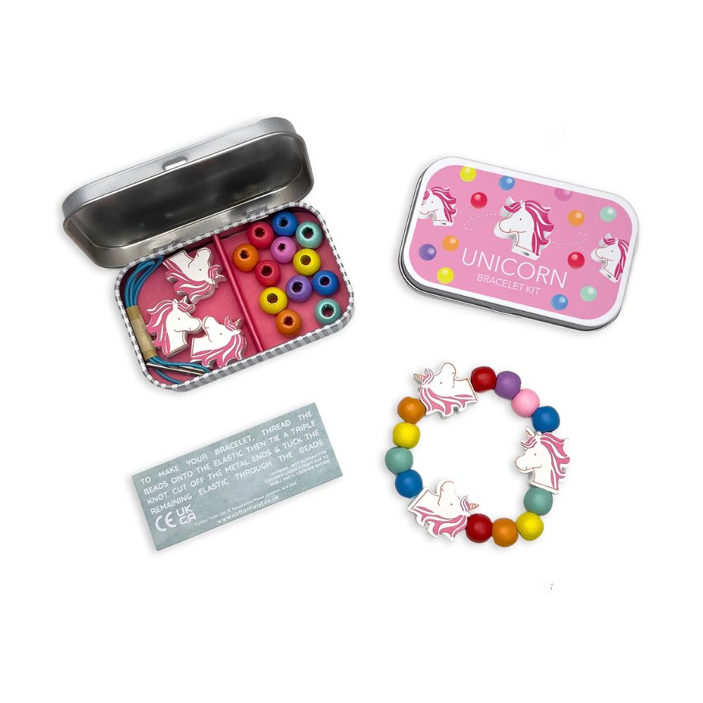 Cotton Twist Rainbow Unicorn Bracelet Making Kit