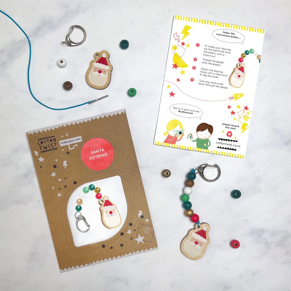 Cotton Twist - Make your own Santa Keyring