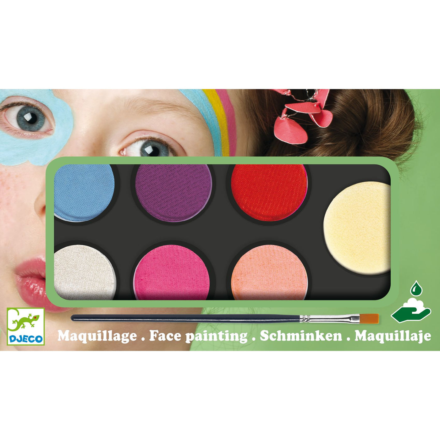 Djeco Sweet Palette - Face Painting for Kids