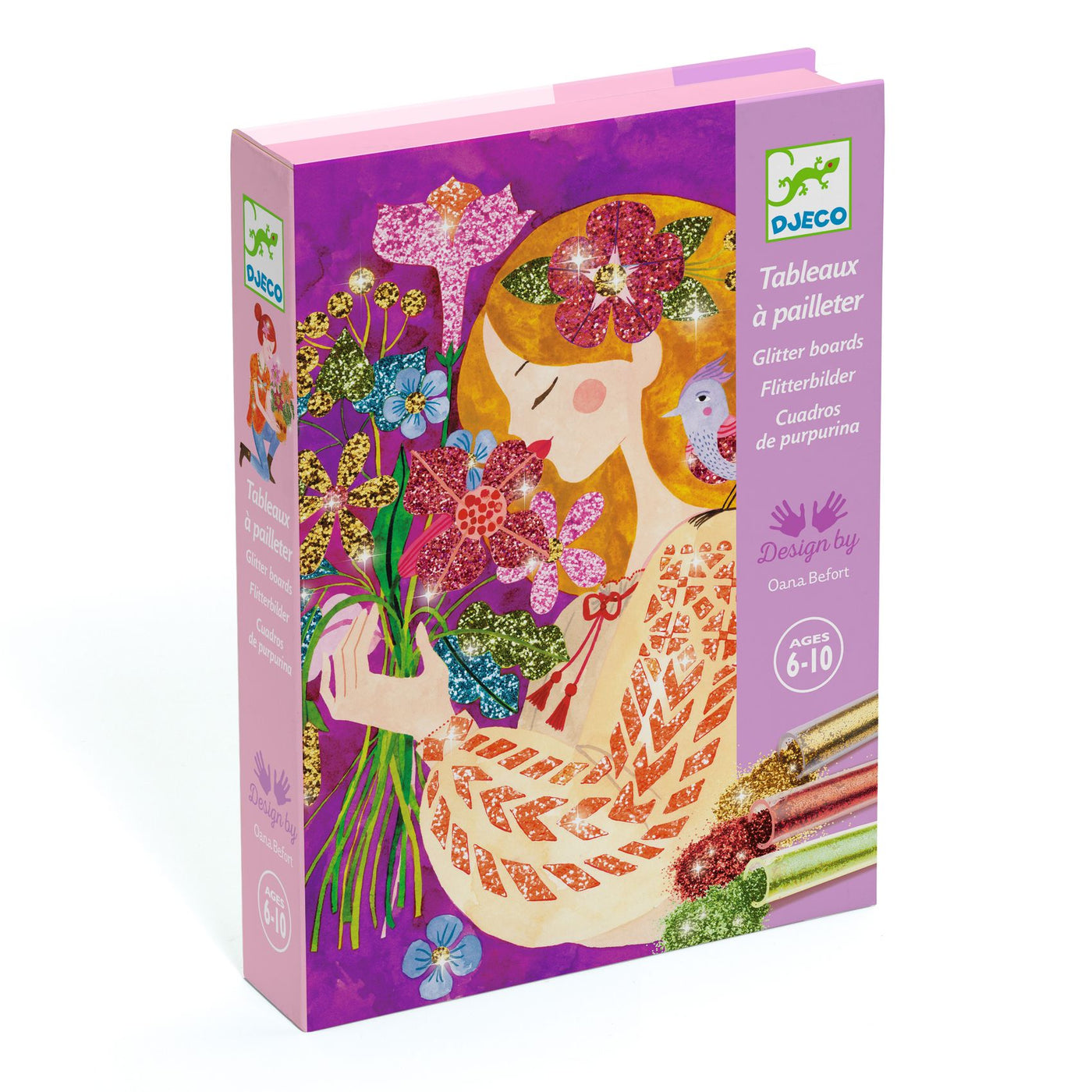 Djeco Glitter Boards The Scent of Flowers