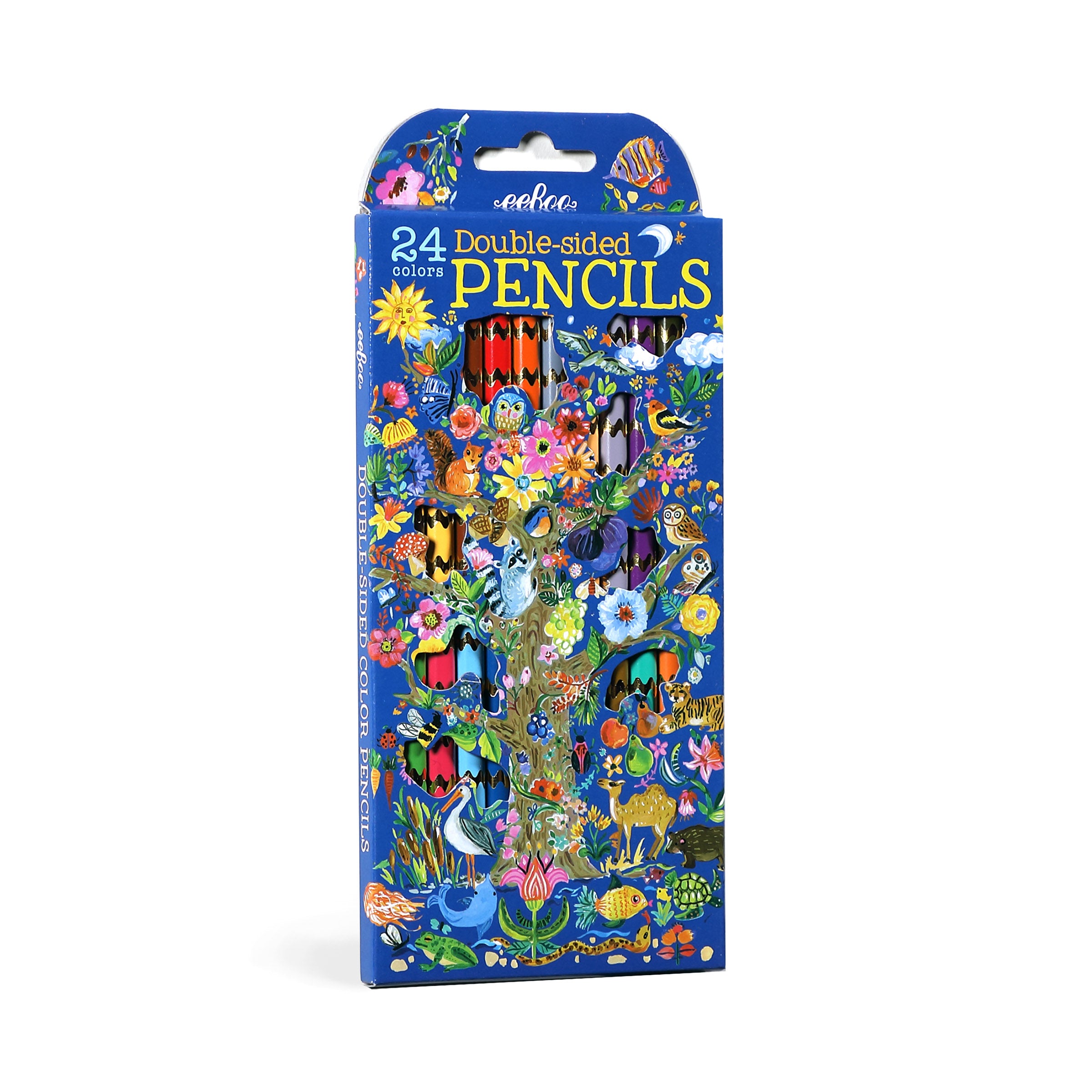 Eeboo Tree of Life 12 double-sided pencils