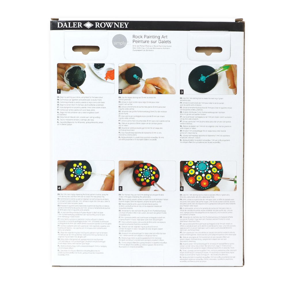 Daler Simply Rock Painting Creative Set