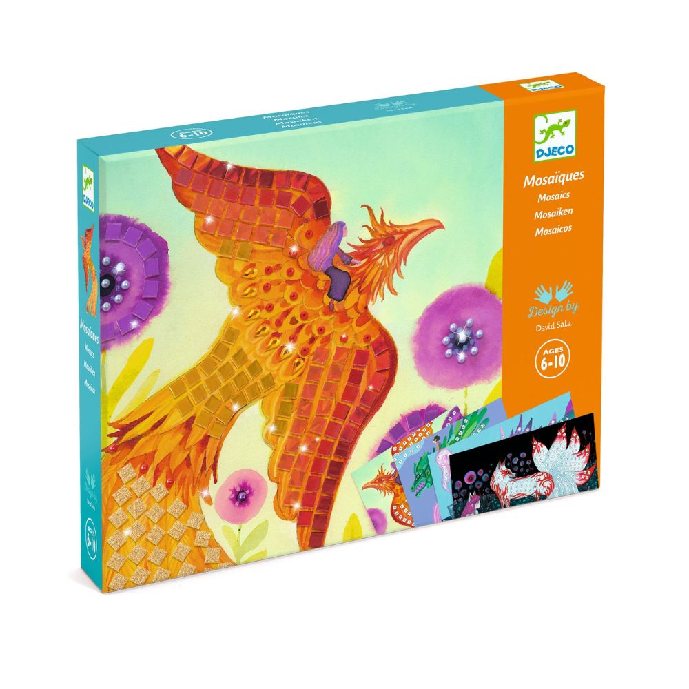 Djeco Mythical Creatures Mosaic Kit | Djeco Mosaics For Kids