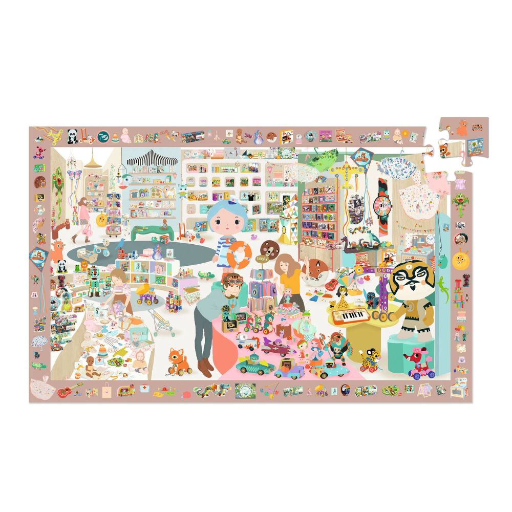 Djeco Observation Jigsaw Puzzle - Little Shop