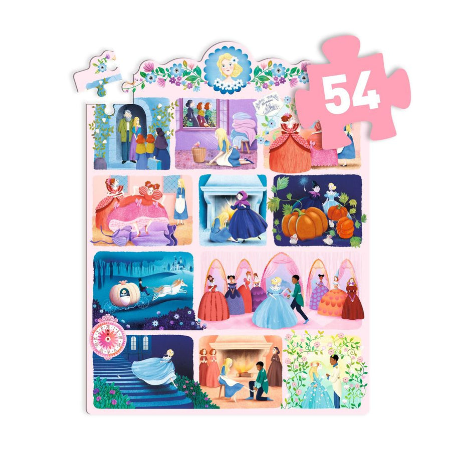 Djeco Story Puzzle Cinderella DJ07053 for ages 4 yrs+ 1000 x 1000