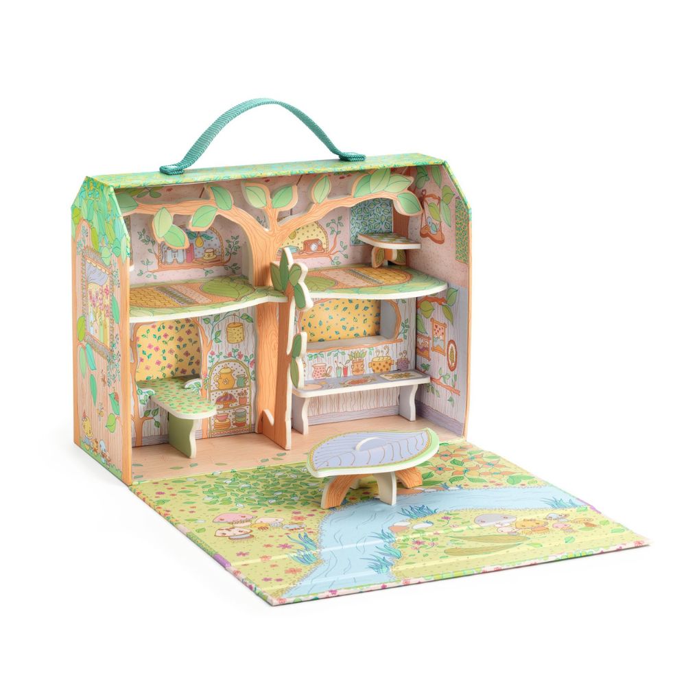 Djeco Tinyly House In The Forest Djeco Tinyly House Sylvia Djeco Tinyly Crafts4Kids