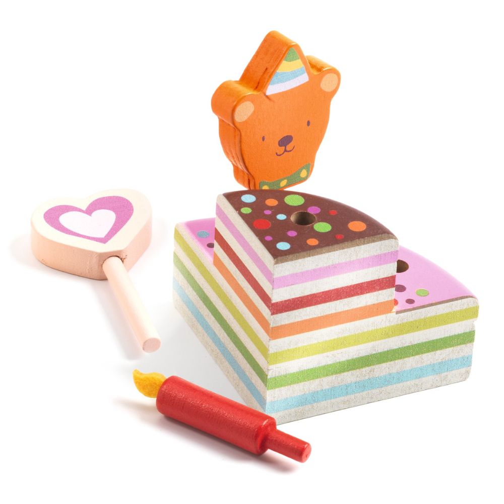 Wooden Cake Toy