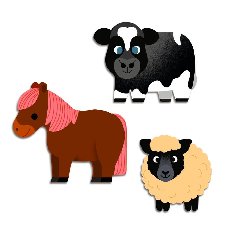 Djeco Farm animal stickers
