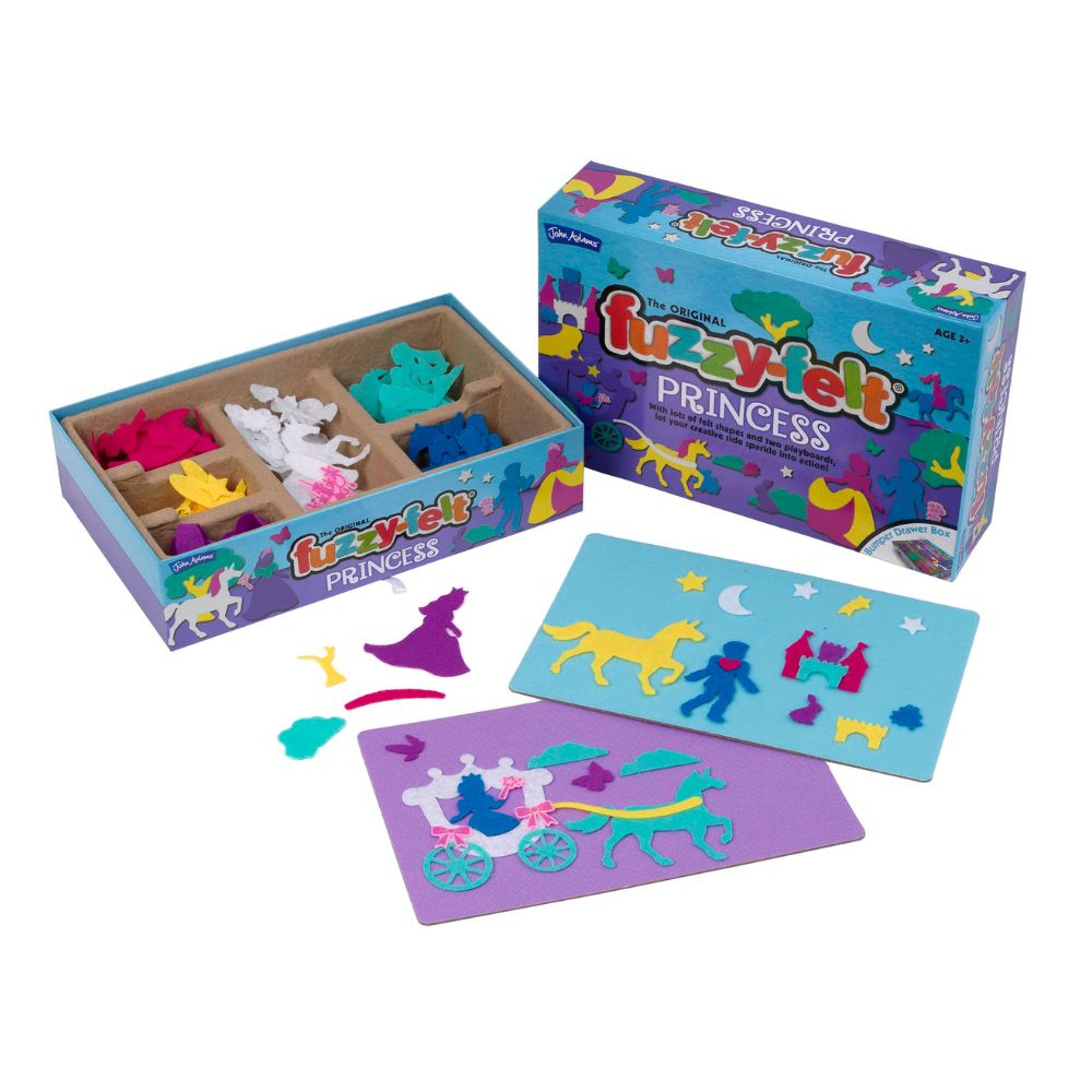 Fuzzy Felt Princess - Bumper Drawer Box 