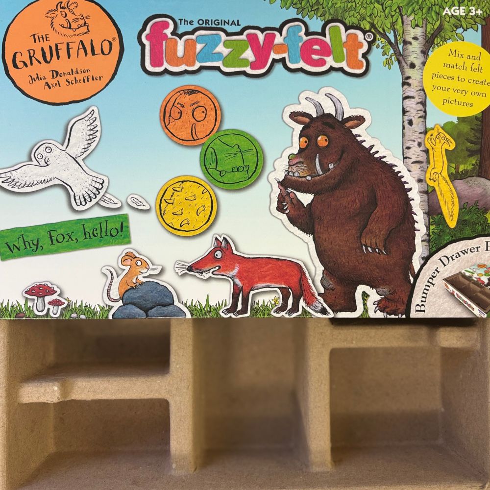 Fuzzy Felt The Gruffalo - Bumper Drawer Box 