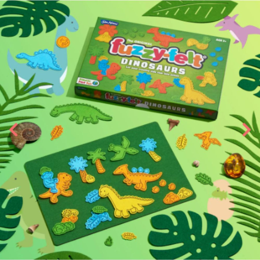 Fuzzy Felt Dinosaurs