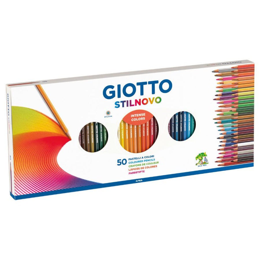 Giotto Stilnovo 50pc Pencil & Sharpener Set