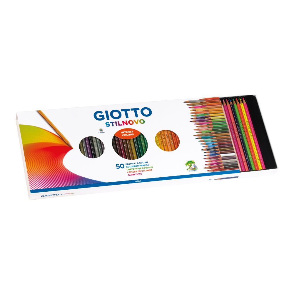 Giotto Stilnovo 50pc Pencil & Sharpener Set