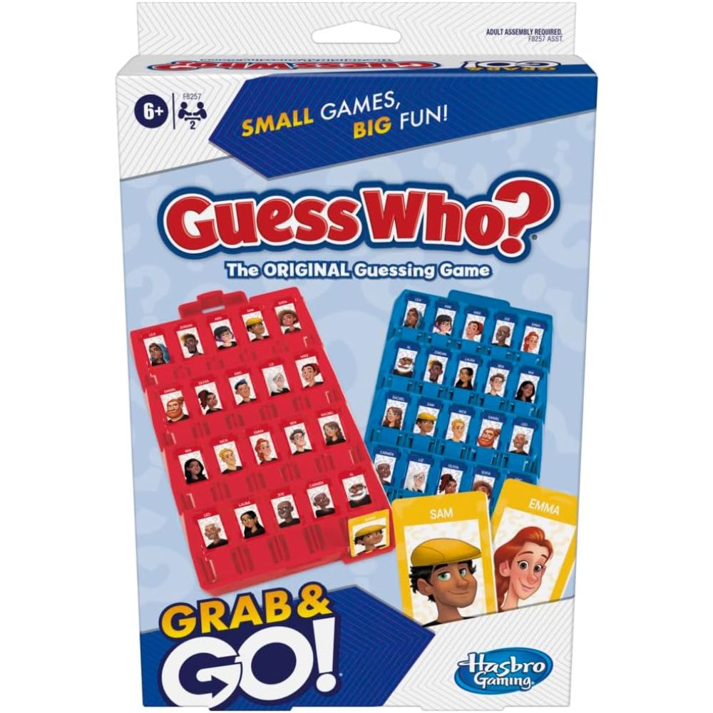 Guess Who? Grab & Go - Perfect Travel Game