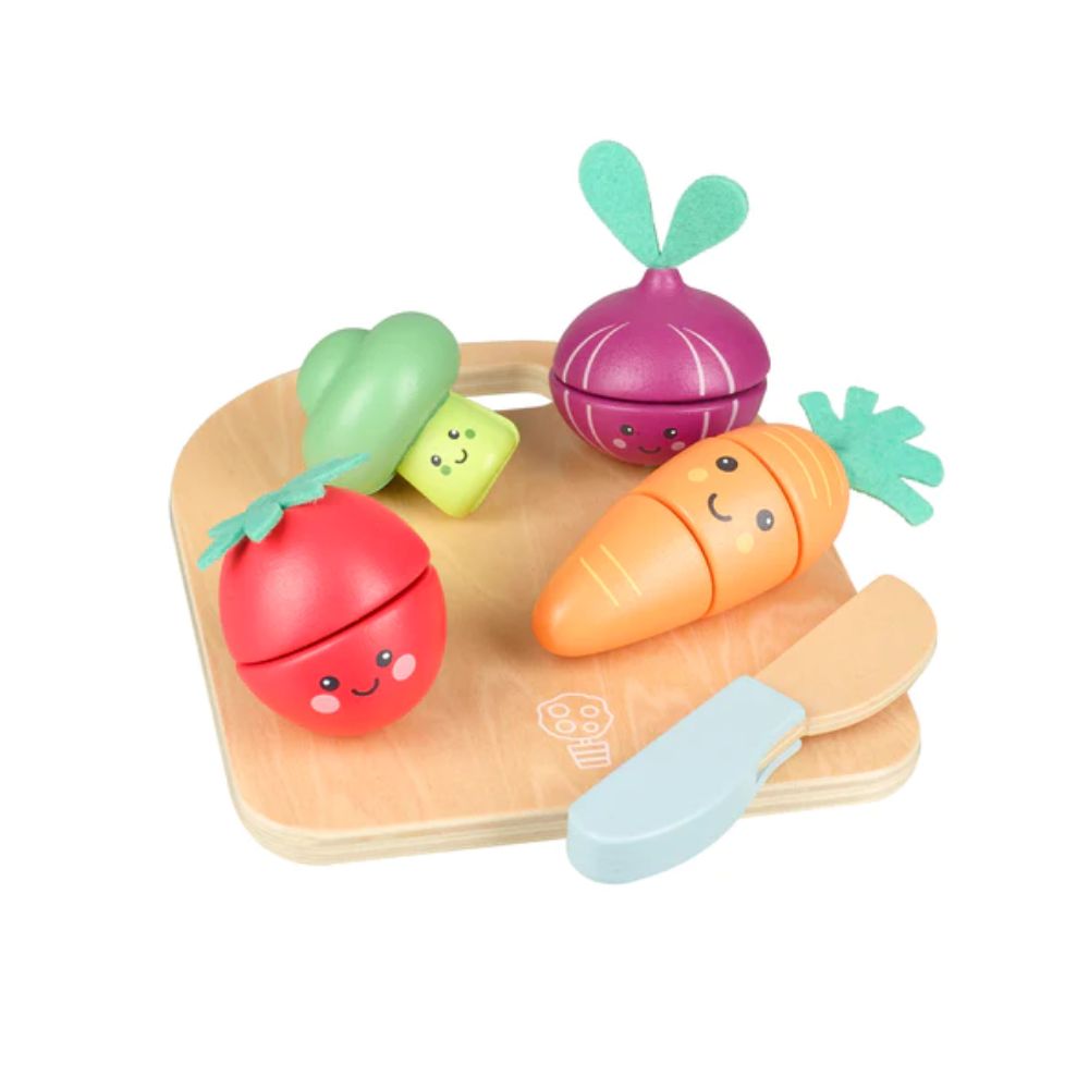 Happy Veggies cutting veg wooden toys