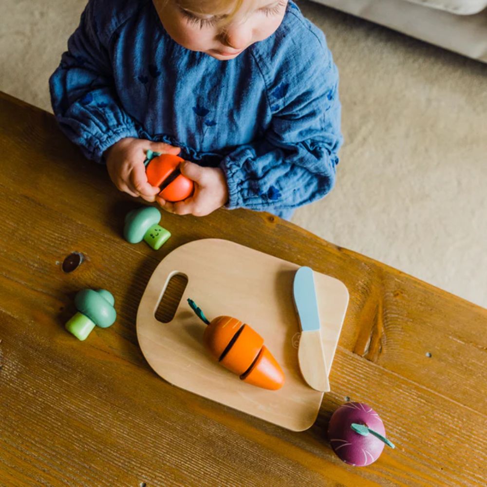 happy veggies wooden toys