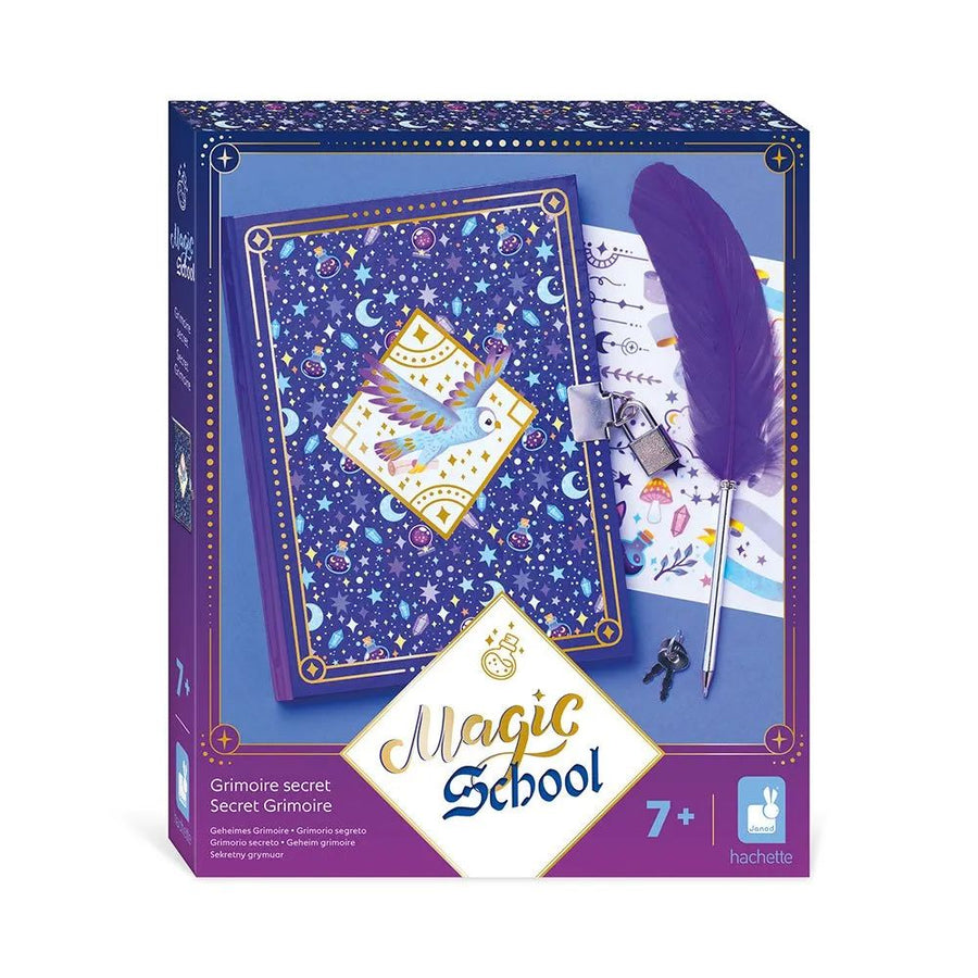 Janod Magic School Secret Notebook & Pen