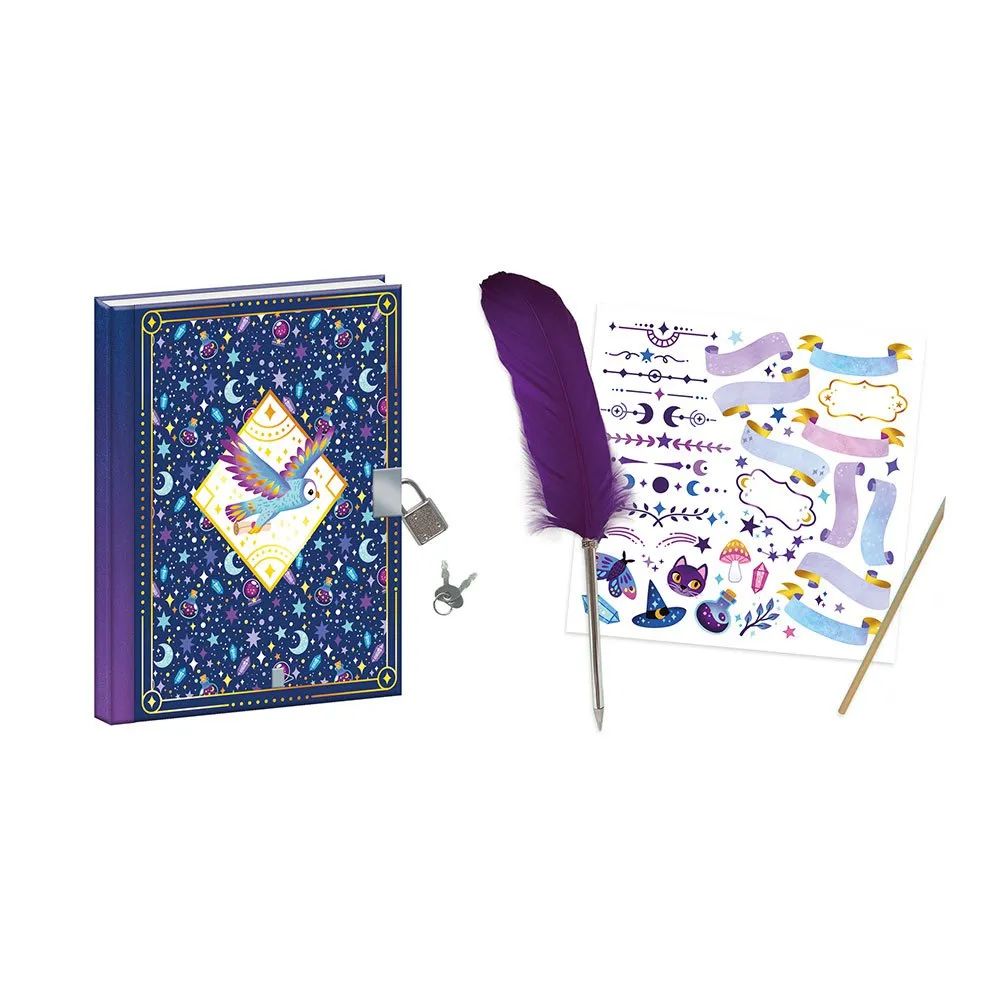 Janod Magic School Secret Notebook & Pen