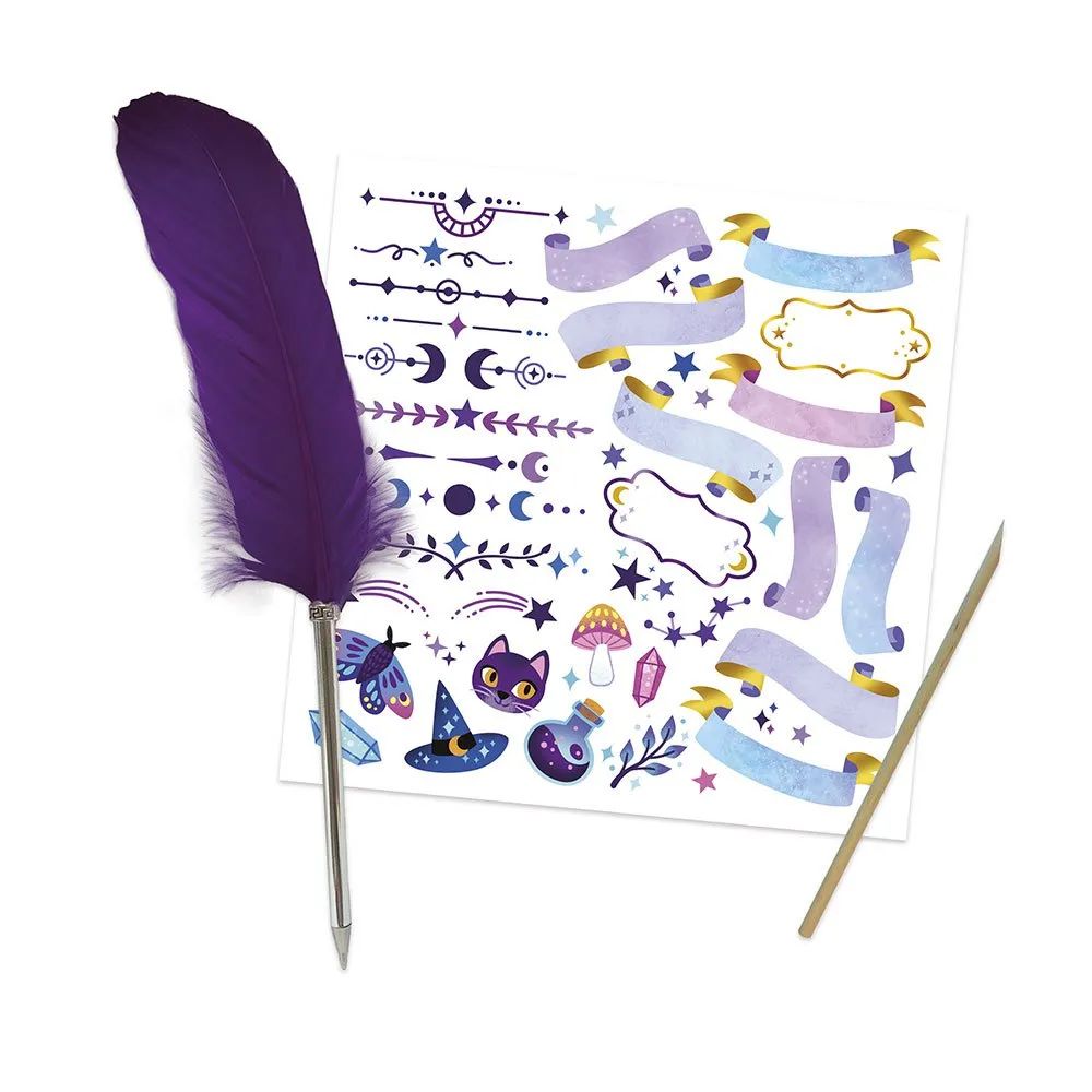 Janod Magic School Secret Notebook & Pen