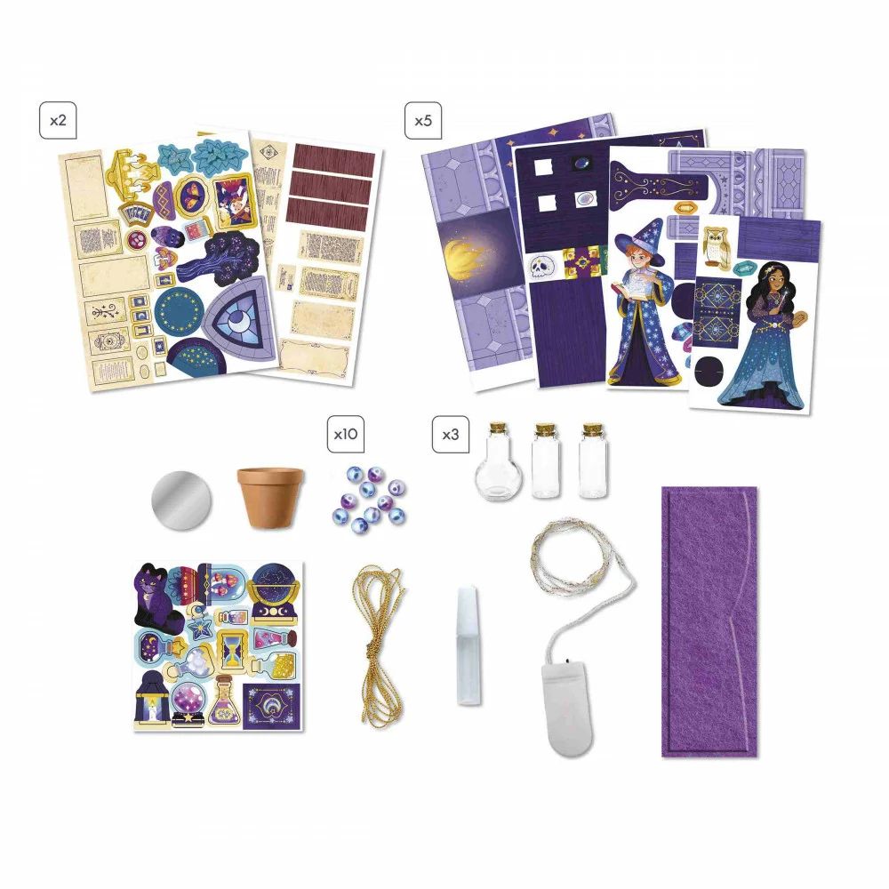 Janod Magic School Crafts Kit - The Wizards Workshop