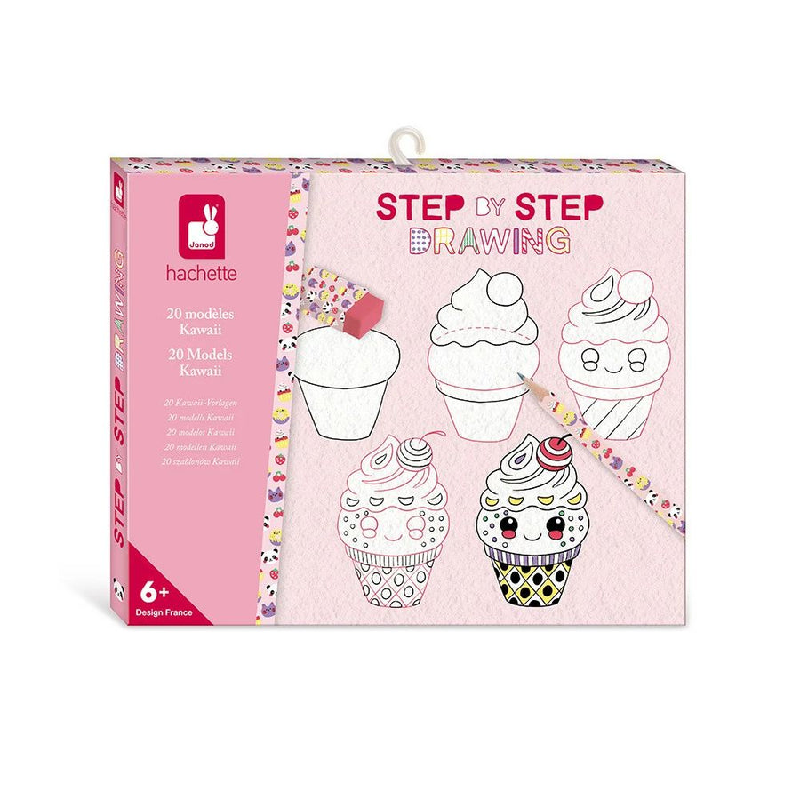 Janod Step-by-Step Drawing - Kawaii