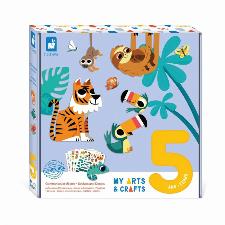 Janod Craft Kit 5 years+ Stickers & Decors